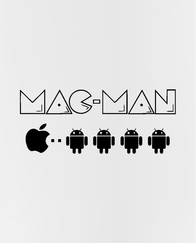 Puodelis Mac man